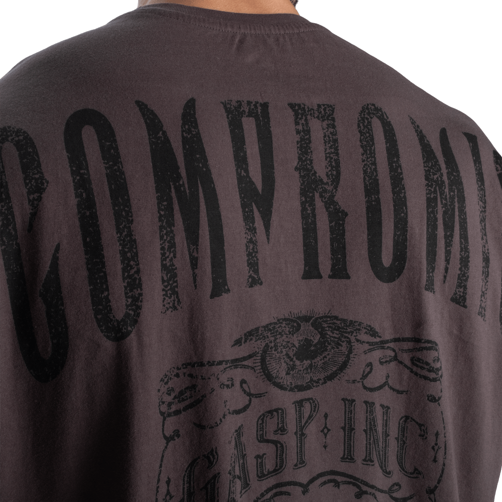 GASP NC Iron Tee - Iron - Urban Gym Wear