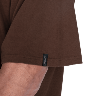 GASP NC Polo Iron Tee - Timber - Urban Gym Wear