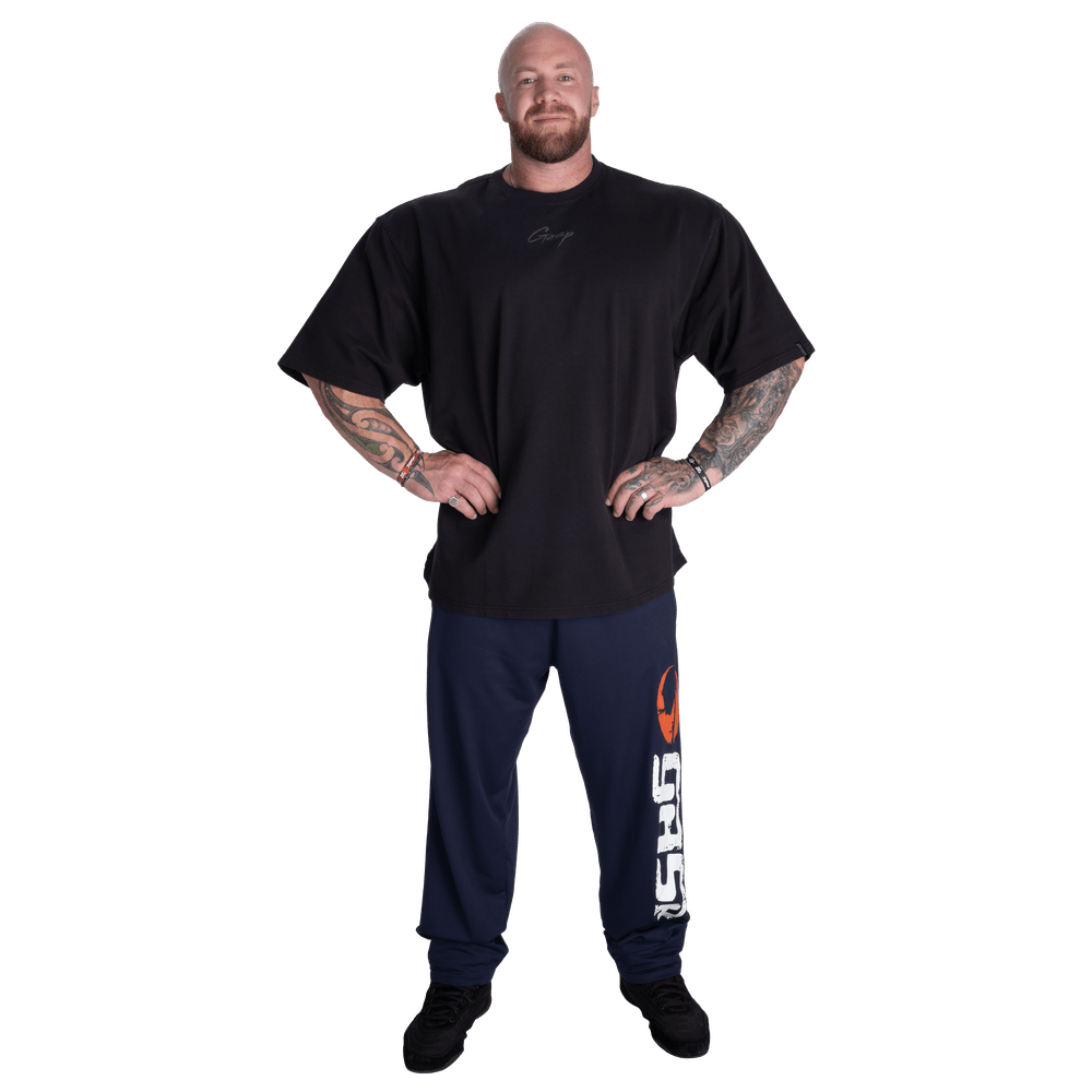 GASP Old School Baggy Mesh Pants - Dark Navy - Urban Gym Wear