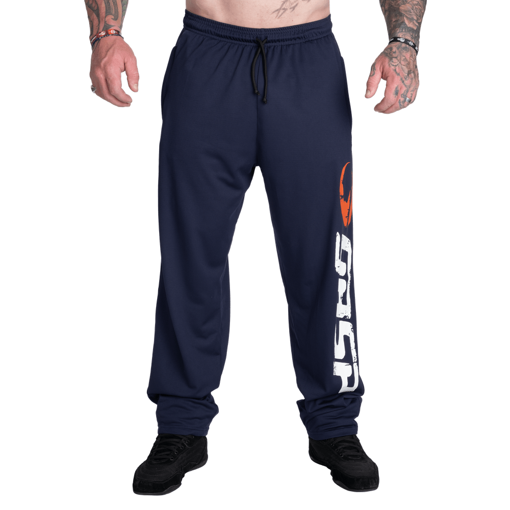 GASP Old School Baggy Mesh Pants - Dark Navy - Urban Gym Wear