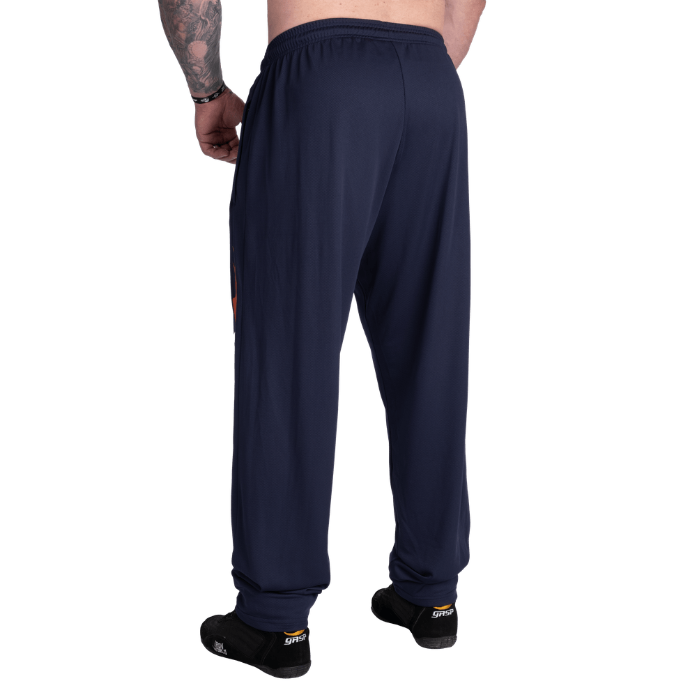 GASP Old School Baggy Mesh Pants - Dark Navy - Urban Gym Wear