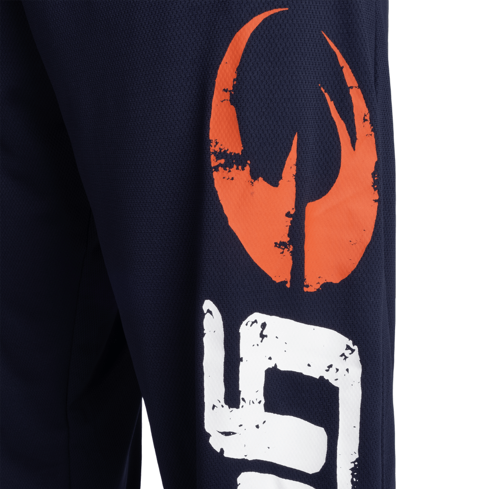 GASP Old School Baggy Mesh Pants - Dark Navy - Urban Gym Wear