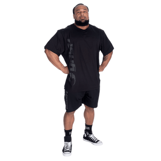 GASP Original Dynamic Shorts - Black/Grey - Urban Gym Wear