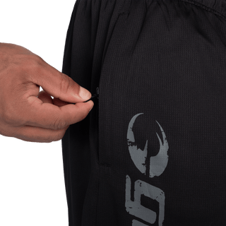 GASP Original Dynamic Shorts - Black/Grey - Urban Gym Wear