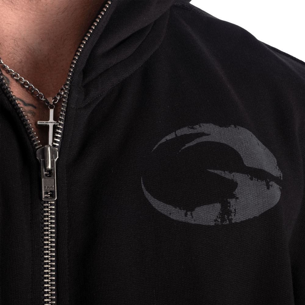 GASP Original Hoodie - Black/Grey - Urban Gym Wear