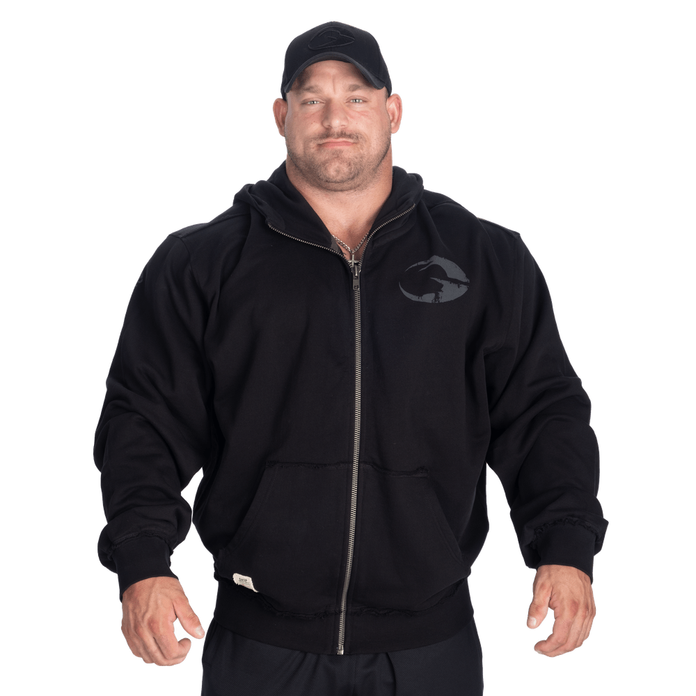 GASP Original Hoodie - Black/Grey - Urban Gym Wear