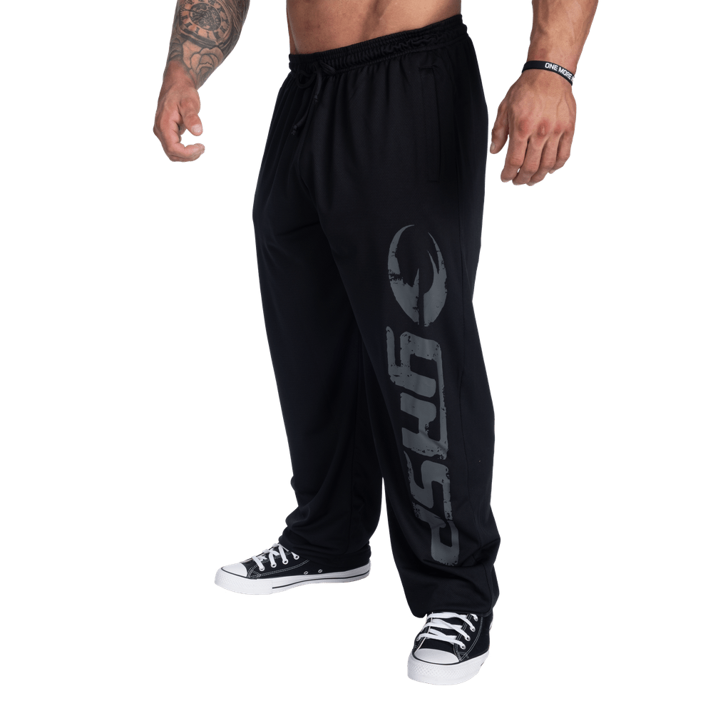 GASP original Mesh Pants - Black/Grey - Urban Gym Wear