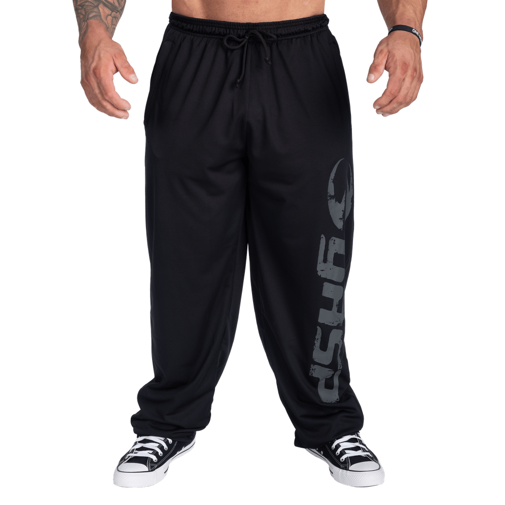 GASP original Mesh Pants - Black/Grey - Urban Gym Wear