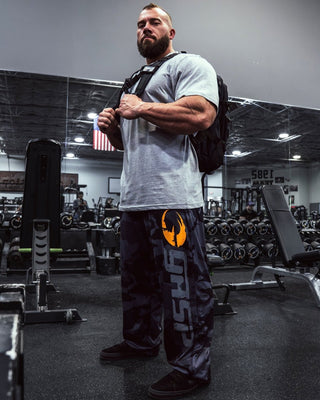 GASP Original Mesh Pants - Dark Camo - Urban Gym Wear