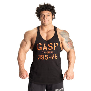 GASP Original Stringer - Black/Flame - Urban Gym Wear