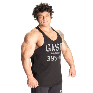 GASP Original Stringer - Black/Grey - Urban Gym Wear