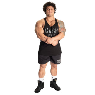 GASP Original Stringer - Black/Grey - Urban Gym Wear