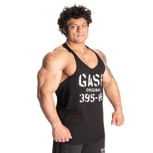 GASP Original Stringer - Black/White - Urban Gym Wear