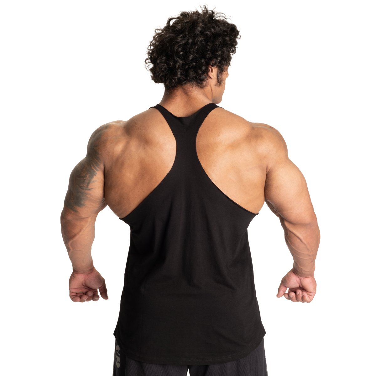 GASP Original Stringer - Black/White - Urban Gym Wear