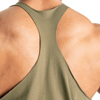 GASP Original Stringer - Washed Green - Urban Gym Wear