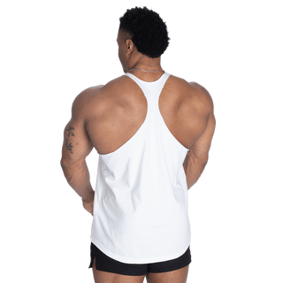 GASP Original Stringer - White/Red - Urban Gym Wear