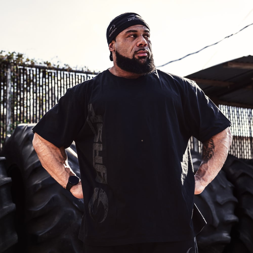 GASP Original Tee - Black/Grey - Urban Gym Wear