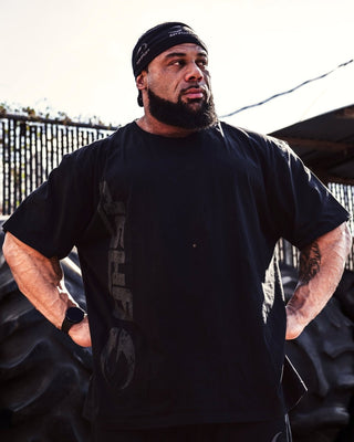 GASP Original Tee - Black/Grey - Urban Gym Wear