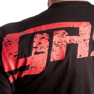 GASP Original Tee - Black/Red - Urban Gym Wear