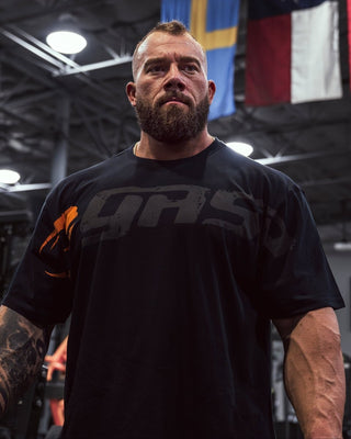 GASP Original Tee - Black - Urban Gym Wear