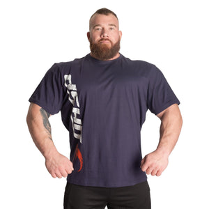 GASP Original Tee - Dark Navy - Urban Gym Wear