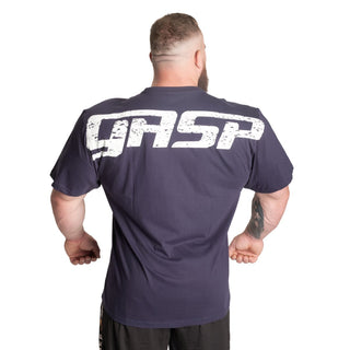 GASP Original Tee - Dark Navy - Urban Gym Wear