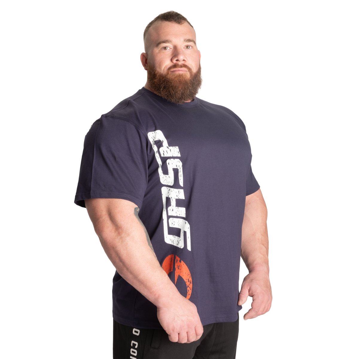 GASP Original Tee - Dark Navy - Urban Gym Wear