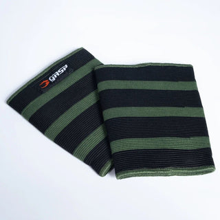 GASP Power Elbow Sleeves - Black/Green - Urban Gym Wear
