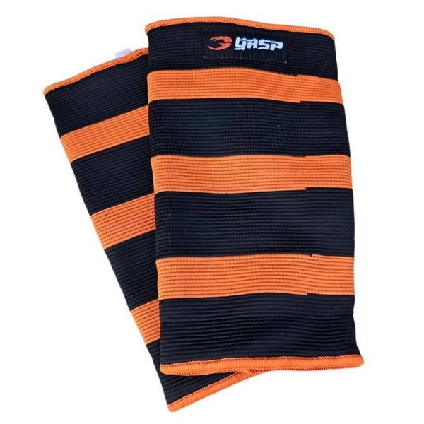 GASP Power Knee Sleeves - Black/Flame - Urban Gym Wear