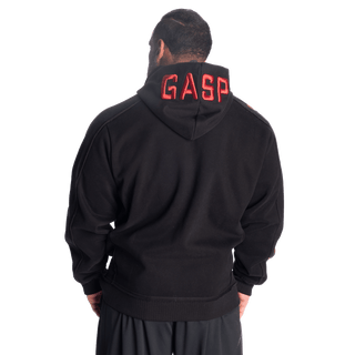 GASP Pro GASP Hood - Black/Red - Urban Gym Wear