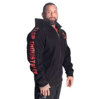 GASP Pro GASP Hood - Black/Red - Urban Gym Wear