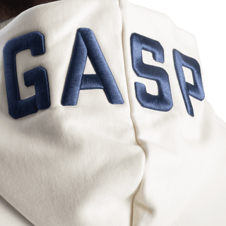 GASP Pro GASP Hood - Off White/Sky Blue - Urban Gym Wear