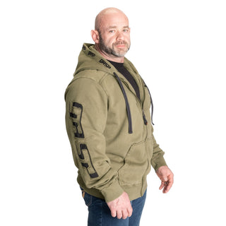 GASP Pro Gym Hood - Acid Washed Green - Urban Gym Wear