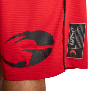 GASP Pro Mesh Shorts - Chili Red - Urban Gym Wear