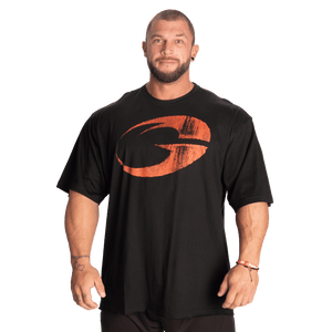 GASP Pump Cover Iron Tee - Black/Flame - Urban Gym Wear