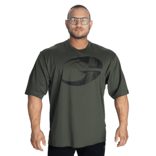 GASP Pump Cover Iron Tee - Deep Forest - Urban Gym Wear