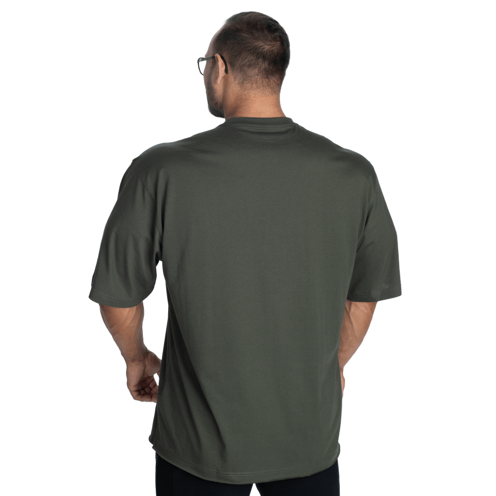 GASP Pump Cover Iron Tee - Deep Forest - Urban Gym Wear