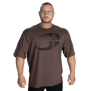 GASP Pump Cover Iron Tee - Timber - Urban Gym Wear