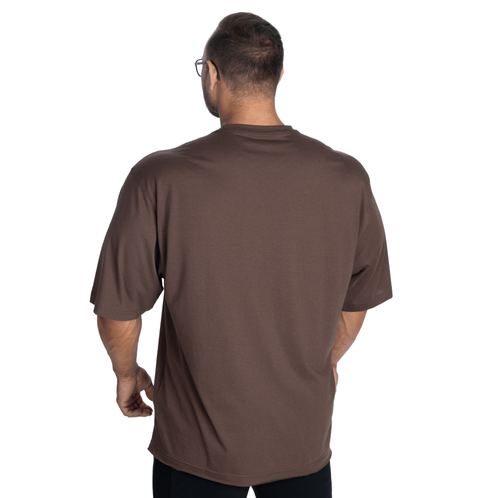 GASP Pump Cover Iron Tee - Timber - Urban Gym Wear