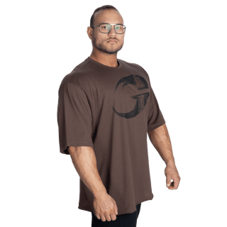 GASP Pump Cover Iron Tee - Timber - Urban Gym Wear