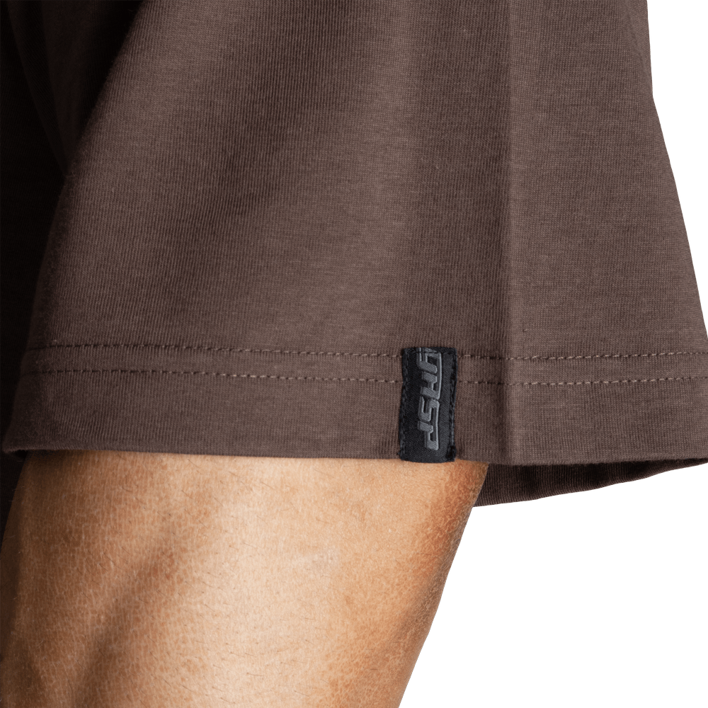 GASP Pump Cover Iron Tee - Timber - Urban Gym Wear