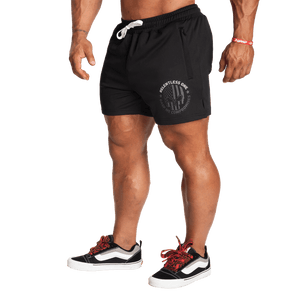 GASP R1 Mesh Shorts - Black/White - Urban Gym Wear