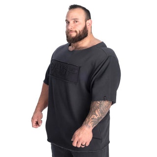 GASP Raw Iron Tee - Washed Black - Urban Gym Wear