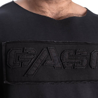 GASP Raw Iron Tee - Washed Black - Urban Gym Wear