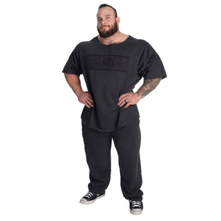 GASP Raw Iron Tee - Washed Black - Urban Gym Wear