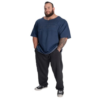 GASP Raw Iron Tee - Washed Blue - Urban Gym Wear