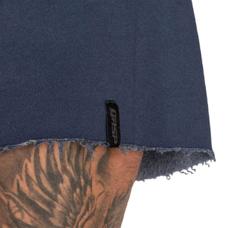 GASP Raw Iron Tee - Washed Blue - Urban Gym Wear