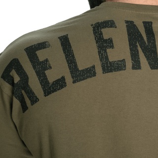 GASP Relentless Standard Tee - Khaki Green - Urban Gym Wear