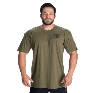GASP Relentless Standard Tee - Khaki Green - Urban Gym Wear