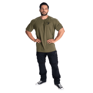 GASP Relentless Standard Tee - Khaki Green - Urban Gym Wear